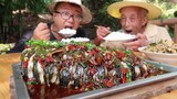 Countryside Recipe & Mukbang | "Diving" Fish (Sichuan Cuisine)