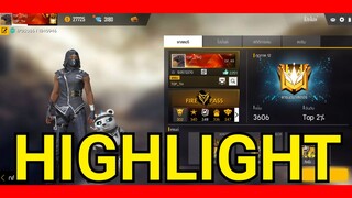 HIGHLIGHT FREE FIRE เส้นทางสู่แกรนด์มาสเตอร์ 3500