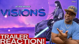 Star Wars Visions Official Trailer REACTION!