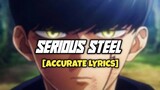 Serious Steel - Masaru Yokoyama | Mashle: Magic and Muscles (Accurate Lyrics)