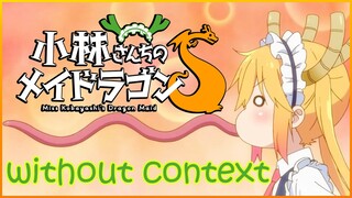 Kobayashi Dragon Maid S Out-of-context/Funny Moments Compilation