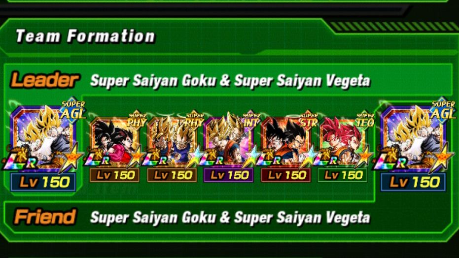 Dokkan Battle SBR Joined Forces Only 200 Team BiliBili