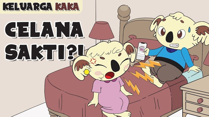 KARTUN KELUARGA KAKA - CELANA SAKTI?! | KOMIK KARTUN ANIMASI LUCU