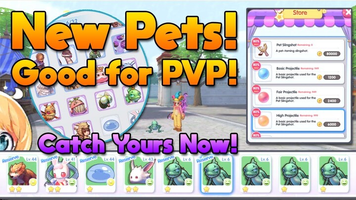 New Pets Added Which Is Good For PVP & Catching What I Need [ROX]