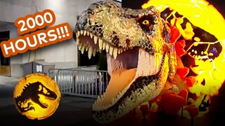 Life-Size LEGO Jurassic World Dominion T. rex | Jurassic World