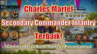 Build Talent & Pasangan Charles Martel! Si Spesialis Secondary Commander Rise of Kingdoms Indonesia