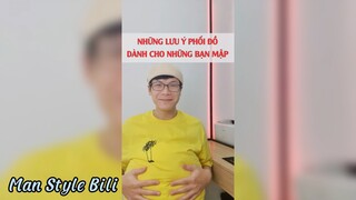 Phối đồ dành cho nam nặng cân