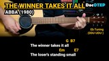 The Winner Takes It All - ABBA (1980) Easy Guitar Chords Tutorial with Lyrics Part 1 SHORTS REELS