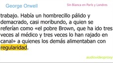 George Orwell - Sin Blanca en París y Londres 2/2