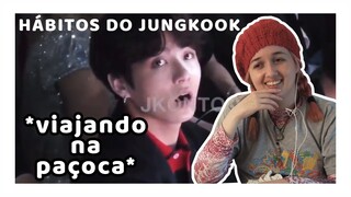 REAGINDO À "HÁBITOS DO JUNGKOOK" (BTS)