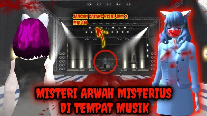 Misteri Arwah Misterius Di Tempat Musik | Arwah Bekas Pembunuhan - Sakura School Simulator