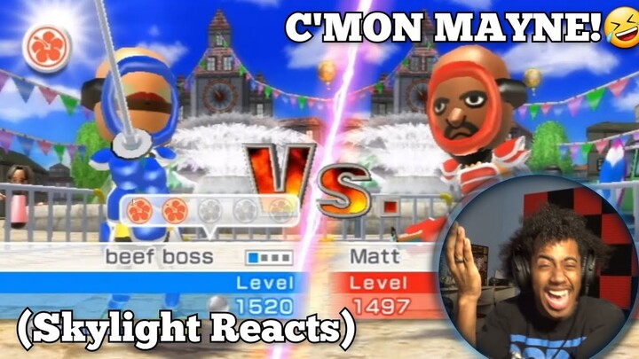 THROW THE FREAKING CUPCAKES RYAN! | Beating Matt at Speed Slice is Impossible | (Skylight Reacts)