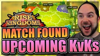 Upcoming Imperium KvKs [also 1093 match not found] Rise of Kingdoms