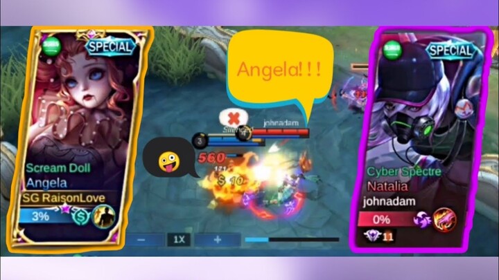 GIGIL NA GIGIL SI NATALIA KAY ANGELA | Mobile Legends: Bang Bang