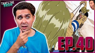"Usopp Is HANDLING" One Piece Ep.40 Live Reaction!