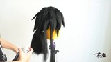 Demon Slayer Water column Tomioka Yoshiyuki | COS wig tutorial corn perm + full head reverse curling