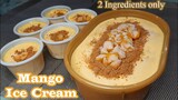 2 INGREDIENTS MANGO ICE CREAM | PATOK PANG NEGOSYO | HOW TO MAKE ICE CREAM | HOMEMADE RECIPE