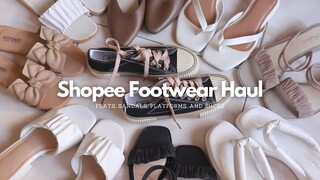 12.12 SALE Shopee Try On Haul FOOTWEAR EDITION