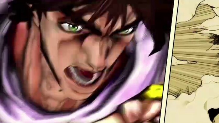 JoJo's Bizarre Adventure Star Wars Joseph Joestar vs. Higashijo Josuke Players' exciting battle
