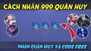 Liên Quân | Cách Nhận 999 Quân Huy Miễn Phí Và Code Trang Phục