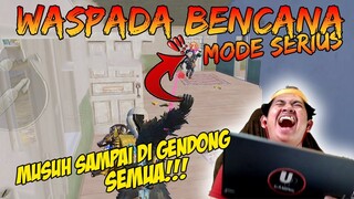 WASPADA BENCANA MODE SERIUS!!! MUSUH SAMPAI DI GENDONG SEMUA!!! | PUBG Mobile