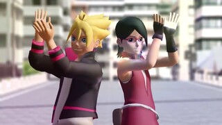 【MMD NARUTO】Shake it off【Boruto, Sarada】