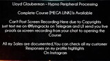 Lloyd Glauberman Course Hypno Peripheral Processing Course download