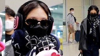 JENNIE mengakhiri perjalanannya ke luar negeri dan masuk ICN