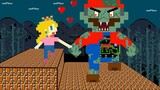 Peach vs the Giant Zombie Mario maze Mayhem - ถ้า Mario รัก Peach แอนิเมชั่นเกม
