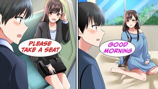 [Manga Dub] The girl that always gave me her seat became homeless [RomCom]
