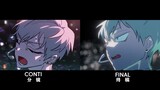 [Chinese subtitles | QMENG] Alien Stage ROUND 2 storyboard/final draft comparison