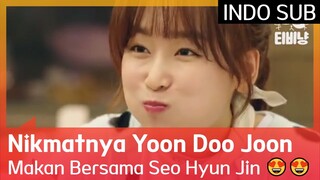 Nikmatnya Yoon Doo Joon Makan Bersama Seo Hyun Jin 😍😍 #LetsEat2 🇮🇩SUB INDO🇮🇩