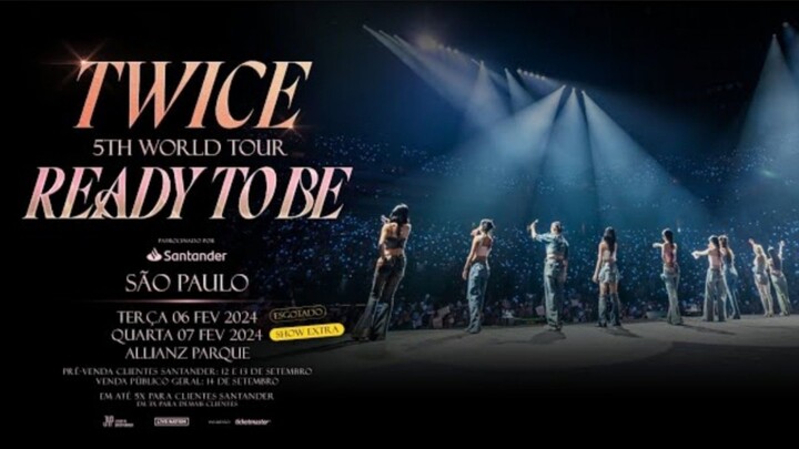 TWCIE 5th World tour (READY TO BE) Day 1 FULL CONCERT at Allianz Parque/ SÃO PAULO [4K HDR]