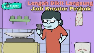 Drama Ibuk Ibuk Kreator Pesbuk (Animasi Sentadak)