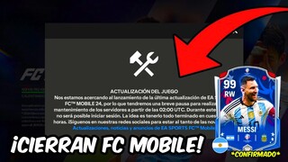 🚨 ALERTA!!! FC MOBILE CIERRA: DESCUBRE POR QUE + COPA AMERICA CON JUGADORES GRATIS Y REGALO DE EA!!