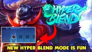 NEW HYPER BLEND MODE IS FUN || MLBB NEW MODE 2022