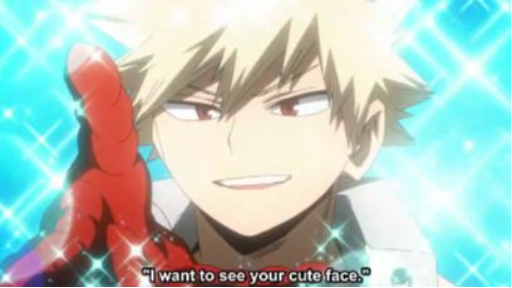 Khi Bakugou biết tán gái :))