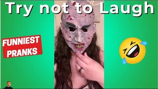 Try not to laugh | Funny jump scare pranks #42