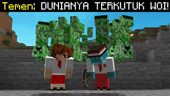 Gw Isengin Temen Gw Dengan DUNIA MINECRAFT TERKUTUK ini ...