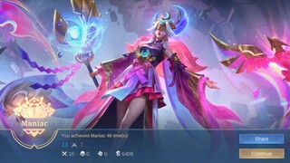 Pharsa Epic New Skin#MLBBM5 #mlbbhighlights #MobileLegends:BangBang