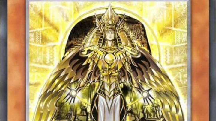Legend has it that the strongest monster in Yu-Gi-Oh, the Creator God of Light, won as soon as he ap