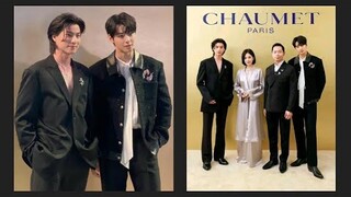 Cha Eun Woo, along with Song Hye Kyo, attended the Chaumet store opening in Bangkok.