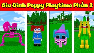 JAYGRAY THÍ NGHIỆM THÀNH CÔNG GIA ĐÌNH POPPY PLAYTIME PHẦN 2 TRONG MINECRAFT*NHÀ MÁY ĐỒ CHƠI MA 🏭🎀