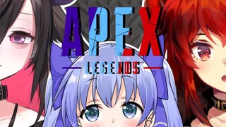 【APEX LEGENDS】モルルんとちひろどのとわしとでやる【にじさんじ　闇夜乃モルル勇気ちひろ】