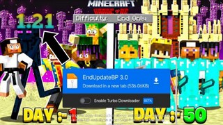 HOW TO DOWNLOAD END MOD IN MINECRAFT PE FOR 1.21 |