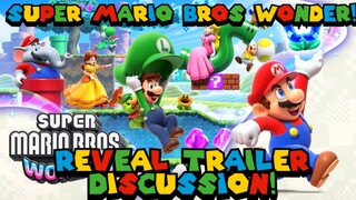 SUPER MARIO BROS WONDER! (Reveal Trailer Discussion)- "DAISY, NEW ARTSTYLE, AND MORE!" 🍄⭐🍄