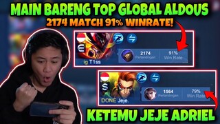 Ketemu Jeje Adriel Bersama Aldous 91% Winrate! Gameplay Jhonson