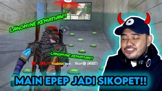 MAIN FREE FIRE JADI SIKOPET!! EMOSI AKUTUH!! | Free fire indonesia