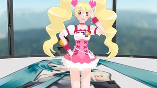 【MMDプリキュア】キュアピーチで恋はきっと急上昇☆