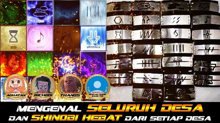 MENGENAL SELURUH DESA DI NARUTO DAN SHINOBI TERHEBATNYA